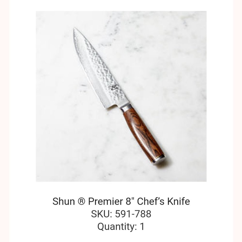 Brand New! Shun Knife in box